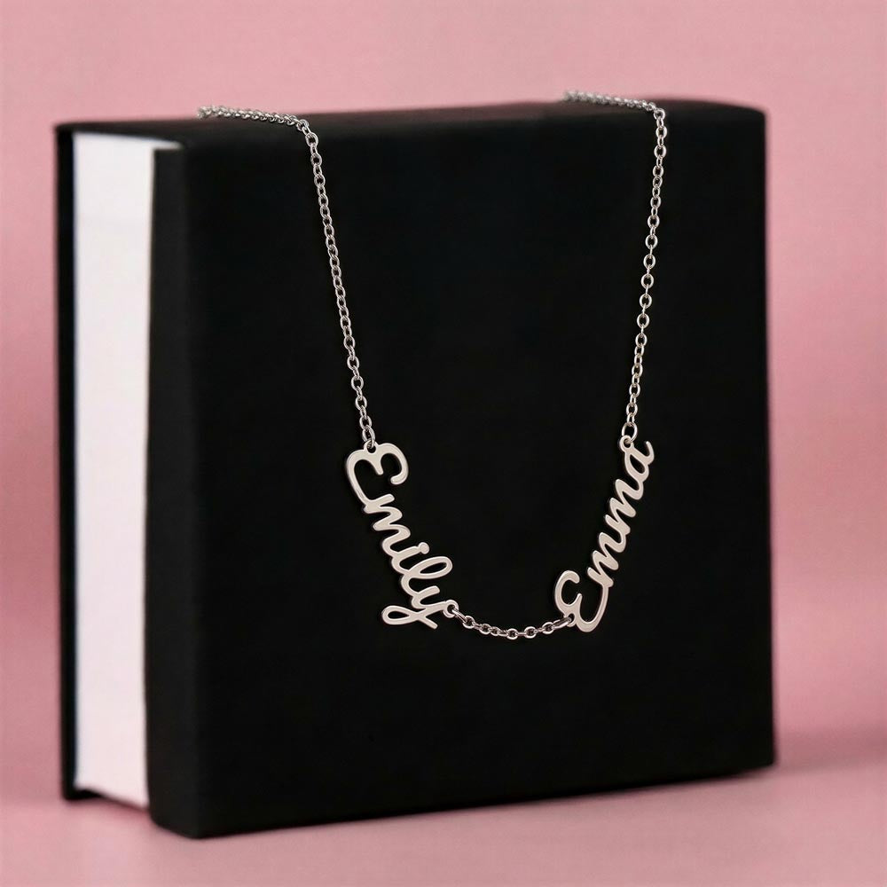 Personalized Name Necklace for Mom