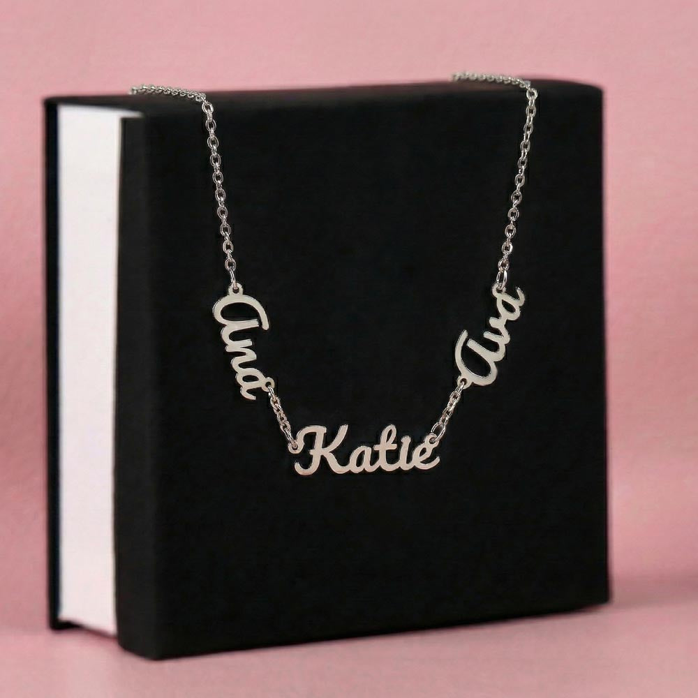 Personalized Name Necklace for Mom