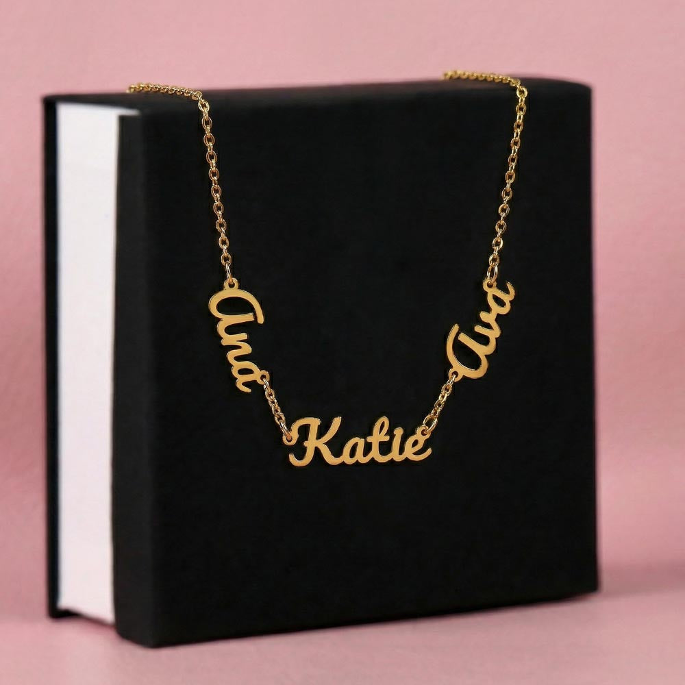 Personalized Name Necklace for Mom