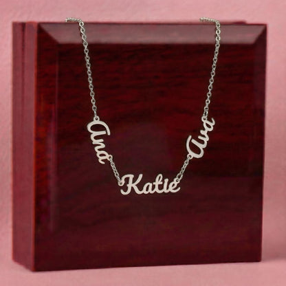 Personalized Name Necklace for Mom