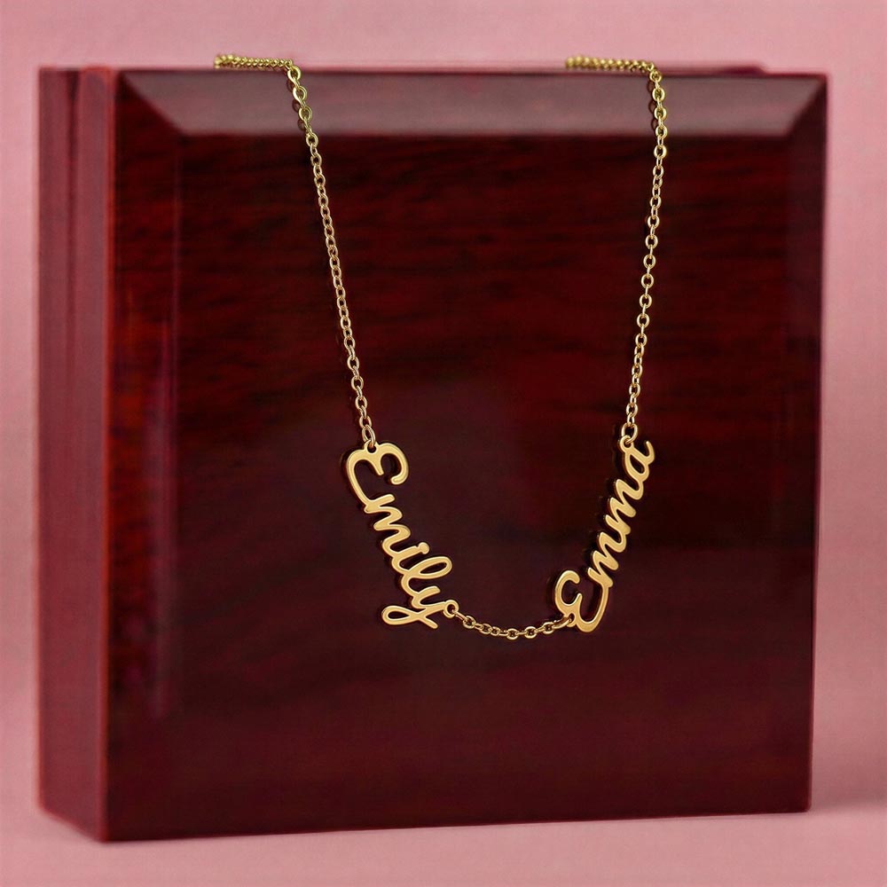 Personalized Name Necklace for Mom