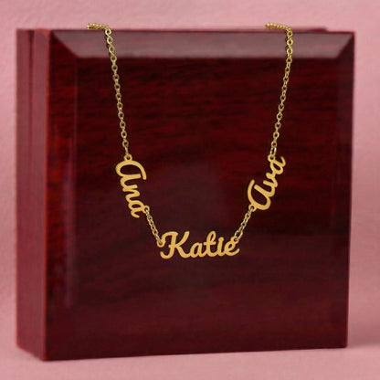 Personalized Name Necklace for Mom